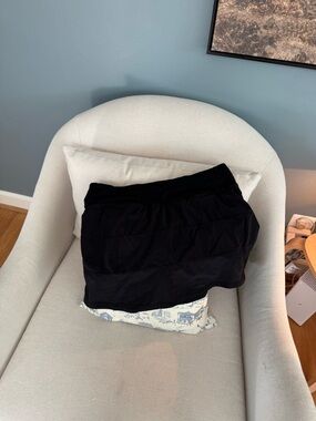 Lululemon Black Tiered Athletic Mini Skirt